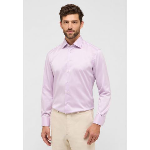 ETERNA Mode GmbH MODERN FIT Luxury Shirt in violett unifarben