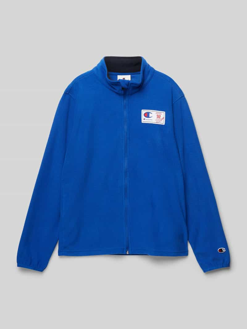 Champion Fleecejack met logostitching