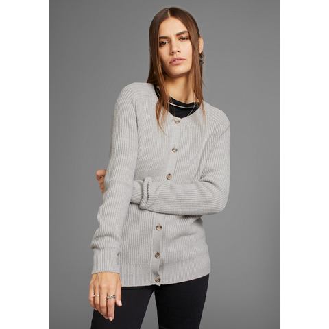 HECHTER PARIS Cardigan met knoopsluiting - nieuwe collectie