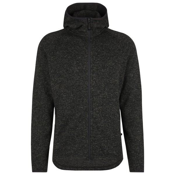 Heber Peak  CrownHe. II Knit Zip Hoody - Fleecevest, zwart