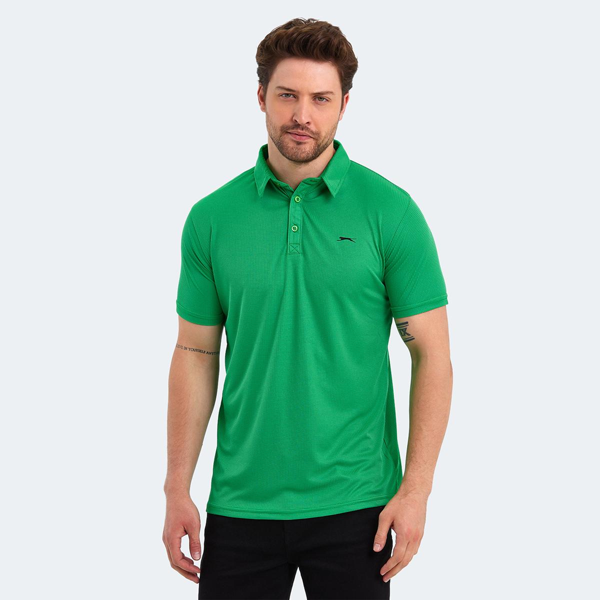 Slazenger SLOAN heren-T-shirt S neongroene kleur