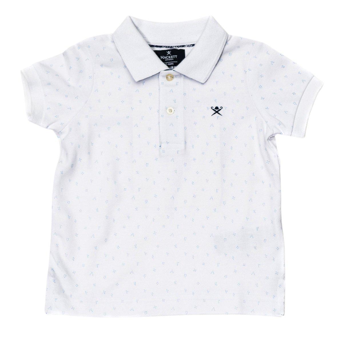 Hackett London Polo Manga Corta con cuello de solapa HK560958 niño 2 AÑOS