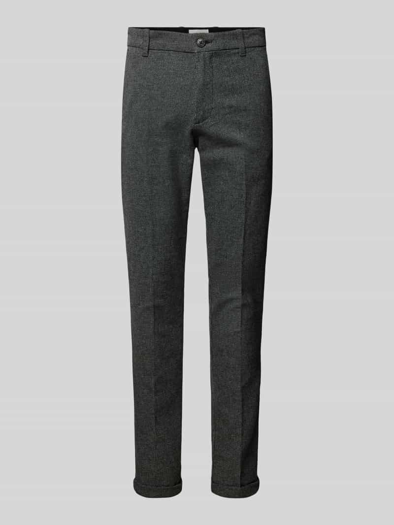 Jack & jones Slim fit chino met persplooien, model 'MARCO'