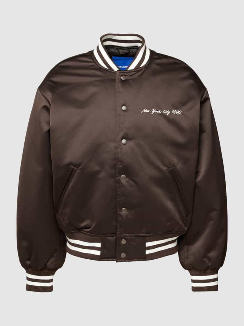 Jack & jones Bomberjack met labelstitching, model 'BAXTER'