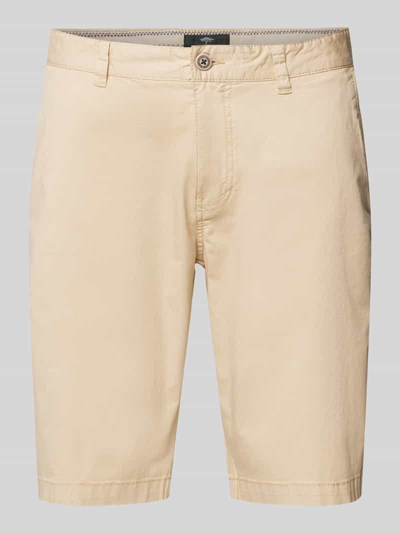 FYNCH-HATTON Regular fit bermuda met riemlussen, model 'Summer'