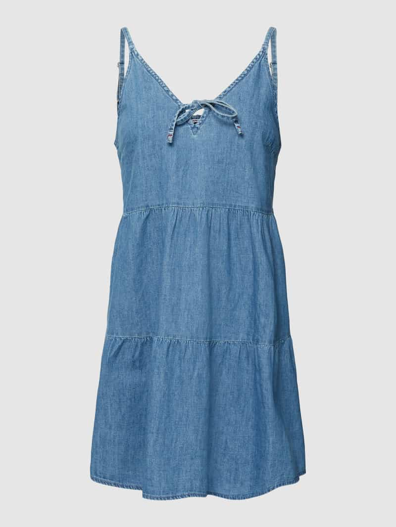 Tommy Jeans Mini-jurk van chambray