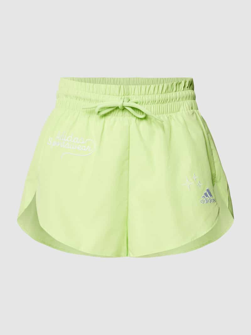 ADIDAS SPORTSWEAR Korte broek met labeldetail