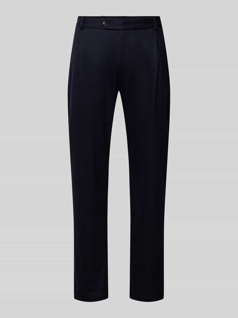 Windsor Regular fit pantalon van pure wol