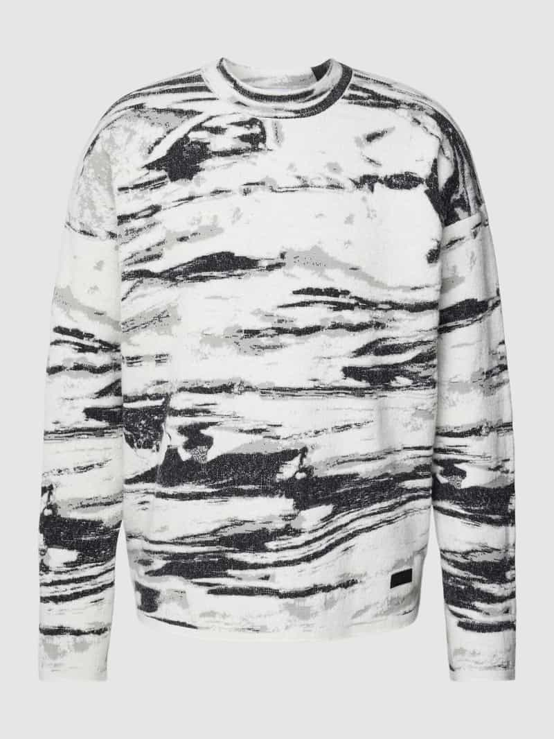 CK Calvin Klein Gebreide pullover met all-over motief