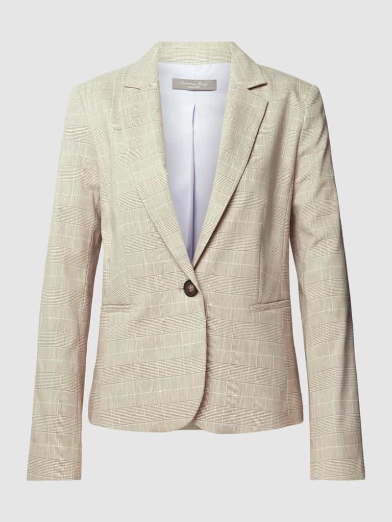 Christian Berg Woman Selection Blazer met pied-de-poule-motief