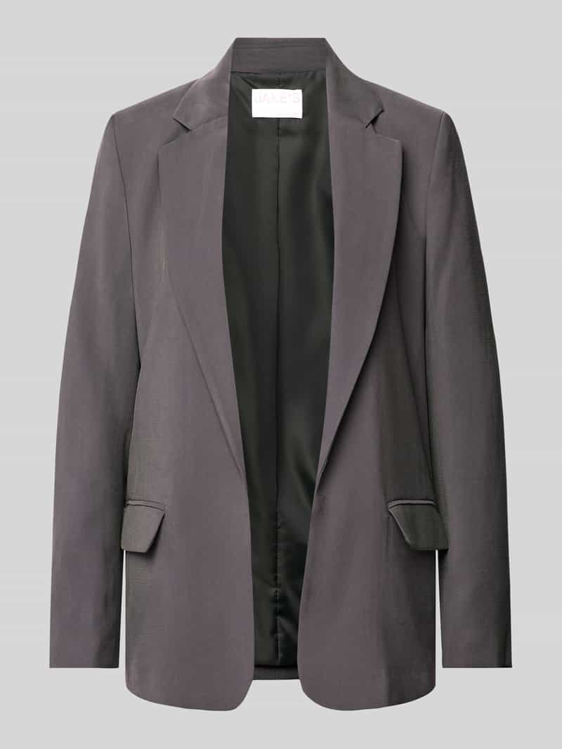 Jake*s Collection Blazer in effen design met paspelzakken