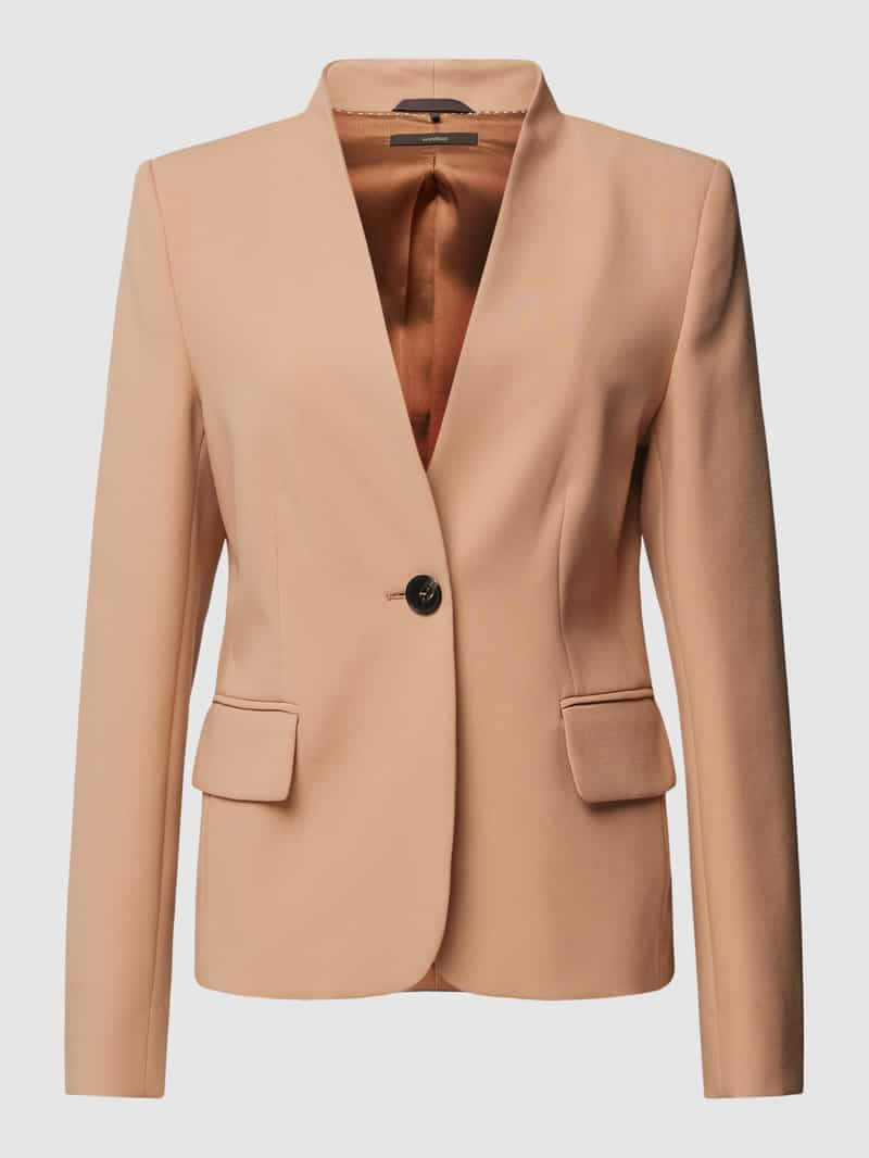 Windsor Blazer met viscose en opstaande kraag