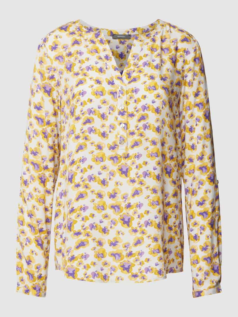 Montego Blouseshirt met all-over-print