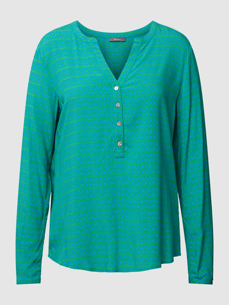 Montego Blouse met all-over motief