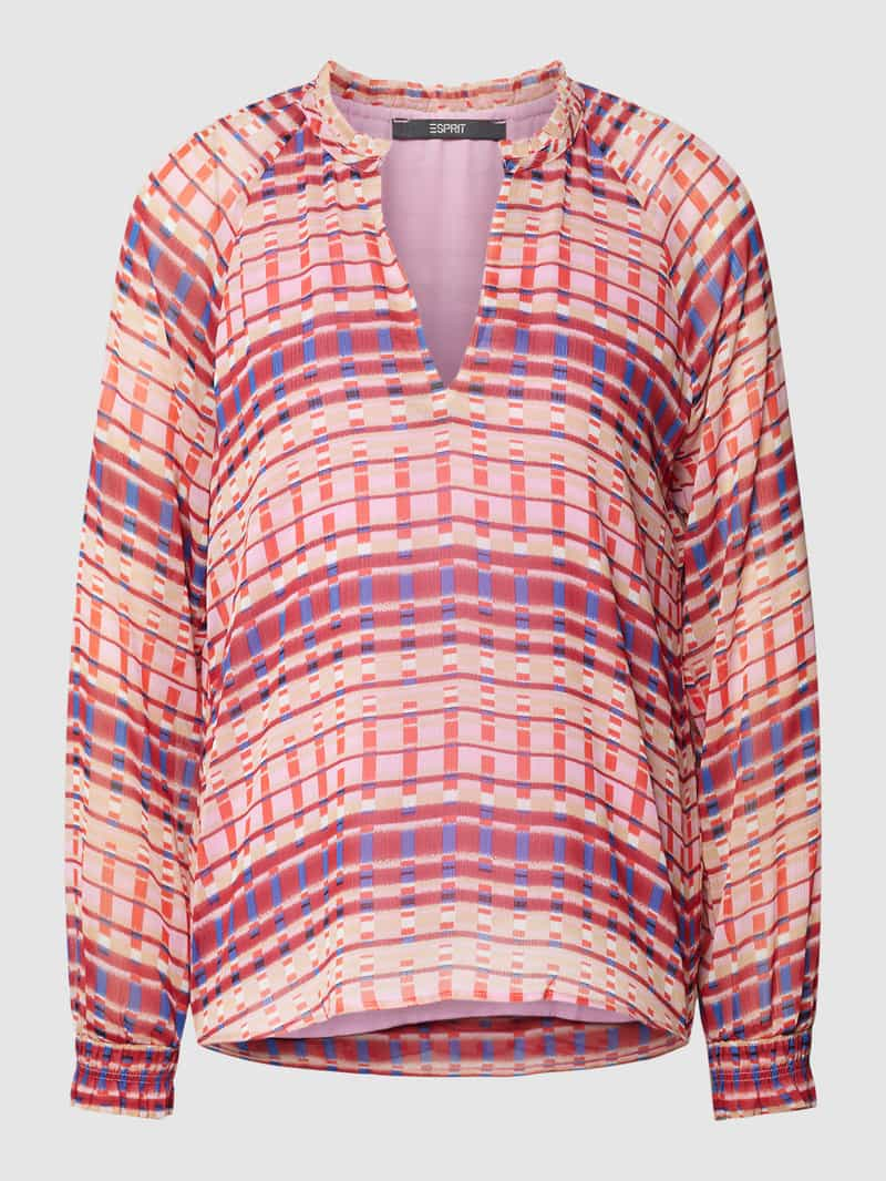 Esprit collection Blouse met all-over motief