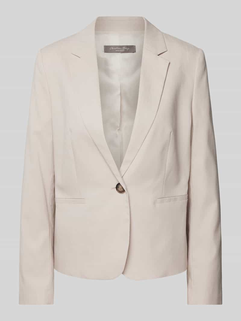 Christian Berg Woman Selection Blazer met strookzakken