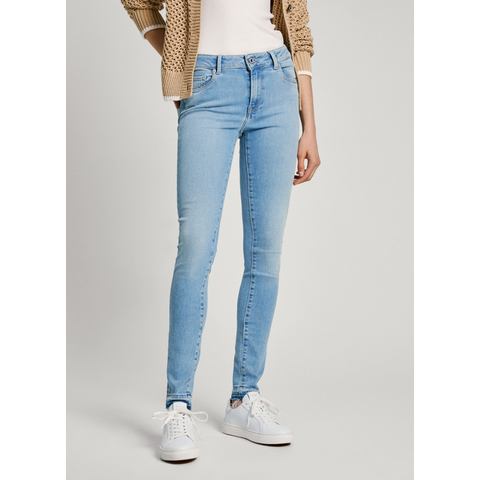 Pepe Jeans Skinny fit jeans SKINNY JEANS MW in verschillende wassingen