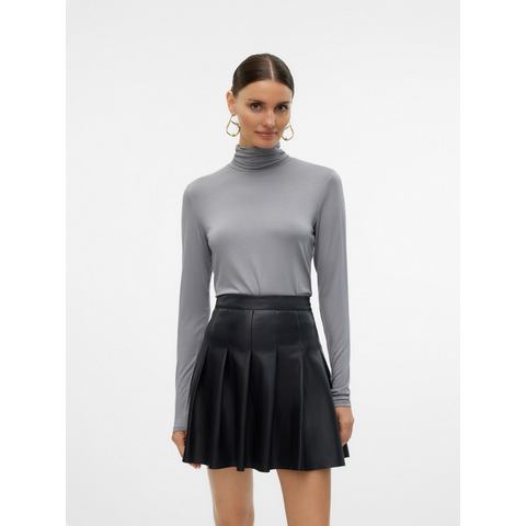 Vero Moda Shirt met lange mouwen VMALBERTE LS ROLLNECK TOP JRS NOOS