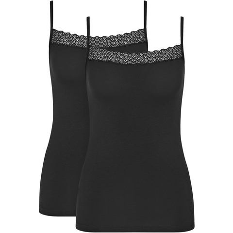 Triumph Bustier Feel of Modal Spaghetti Top 2P