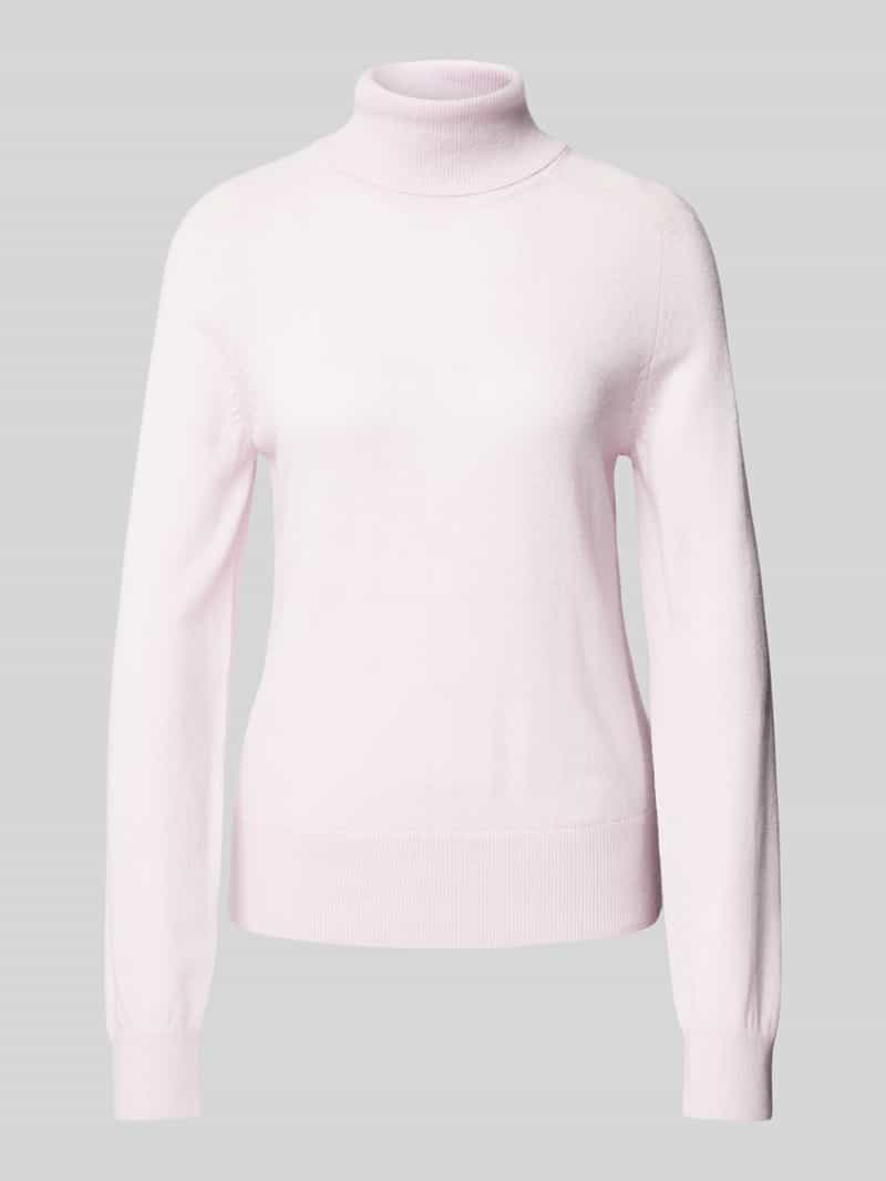 Comma Wollen pullover met kasjmier en col