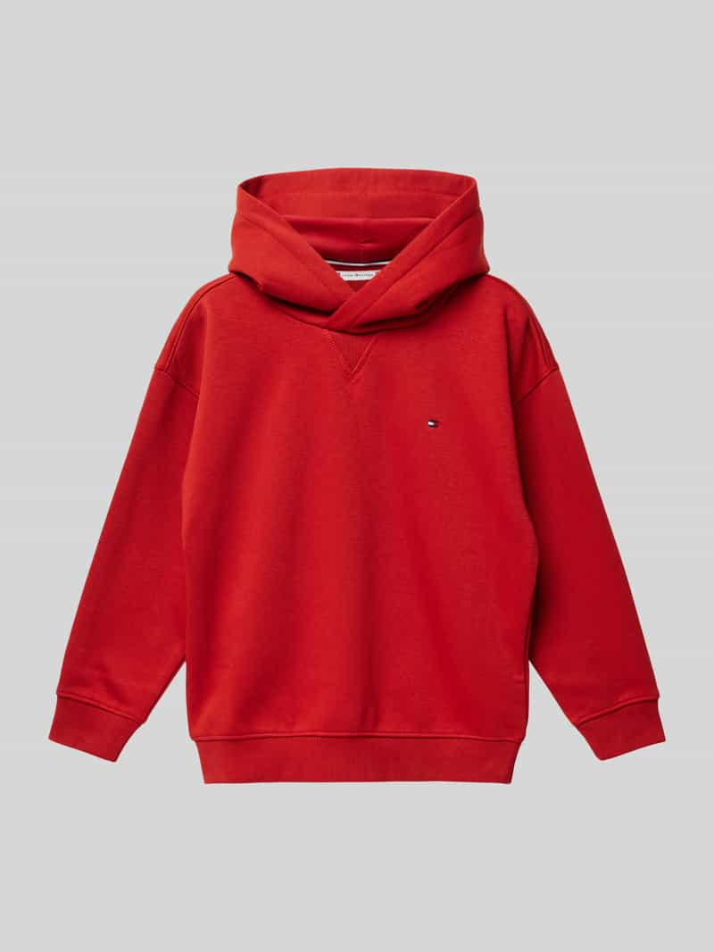 Tommy Hilfiger Teens Hoodie met logostitching, model 'TIMELESS'