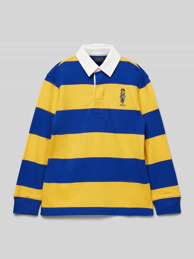 RALPH LAUREN TEENS Shirt met lange mouwen met polokraag