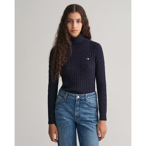 Gant Coltrui STRETCH COTTON CABLE TURTLENECK