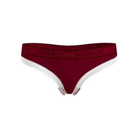 Tommy Hilfiger Underwear Slip THONG (EXT SIZES) met tommy hilfiger logoband