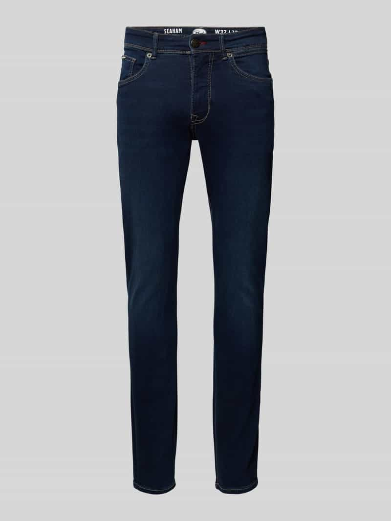 Petrol Slim fit jeans in 5-pocketmodel