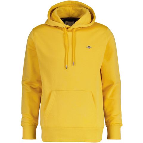 Gant Hoodie REG SHIELD HOODIE met logoborduursel op borsthoogte