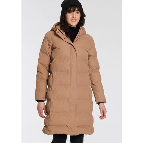 CMP Woman  Coat Fix Hood 36 braun - Farbe malto