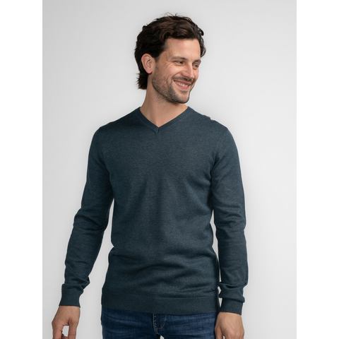 Petrol Industries Trui met V-hals Men Knitwear V-Neck Basic