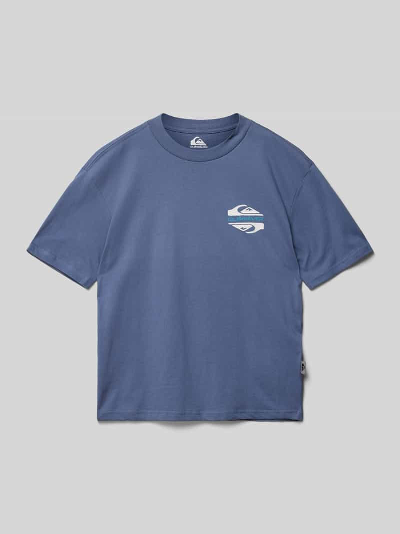 Quiksilver T-shirt met labelprint