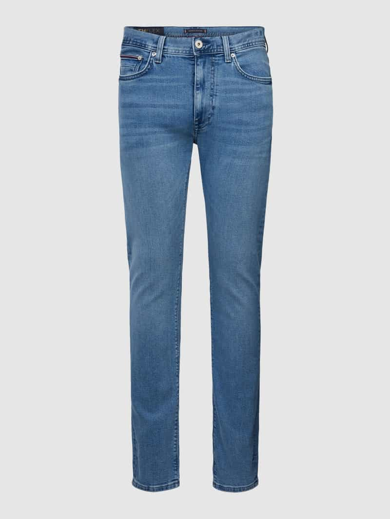 Tommy Hilfiger Slim fit jeans met knoop- en ritssluiting, model 'STEVEN'