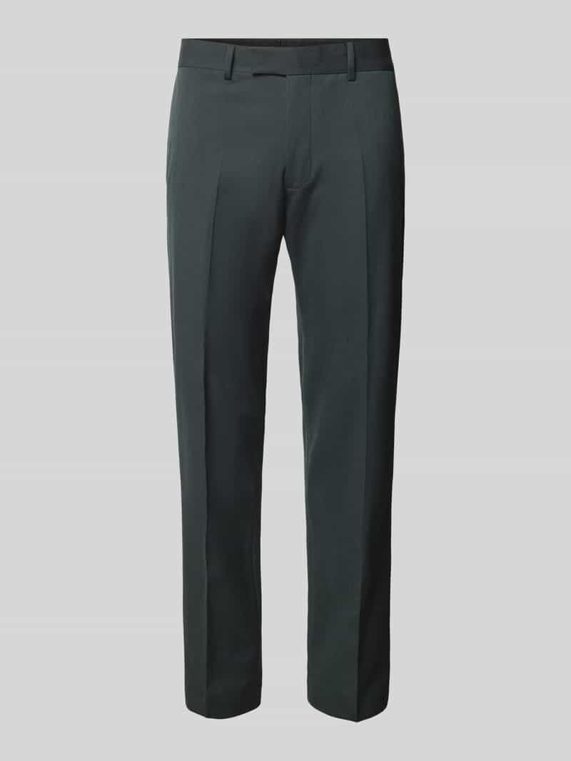 Strellson Slim fit pantalon met persplooien, model 'Melwin'