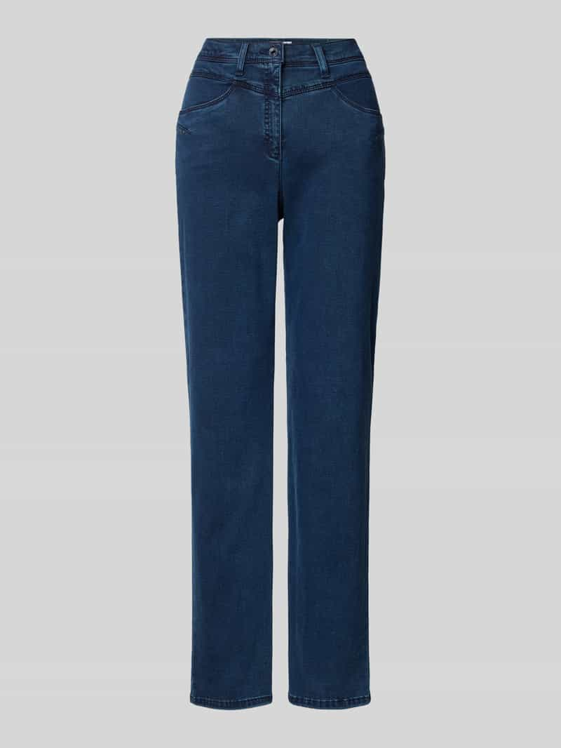 Raphaela By Brax Super slim fit jeans met steekzakken, model 'Laura Deco'