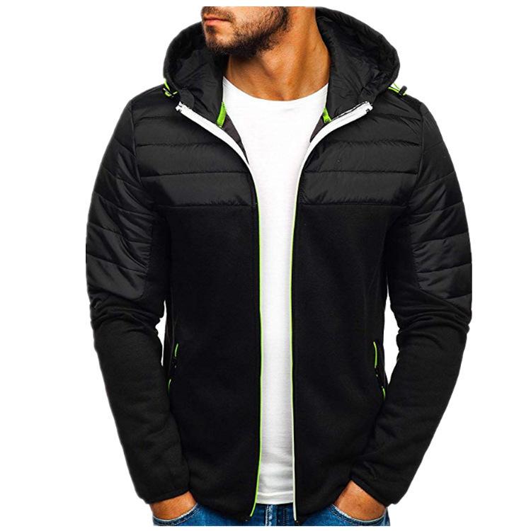 Smart Good Herfst en winter mode casual jas heren hooded sweatshirts casual sportjas Yasheng S zwart