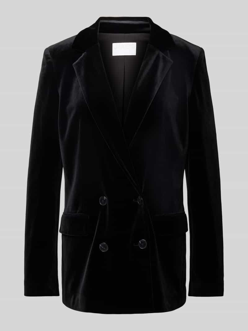 Jake*s Collection Regular fit blazer met reverskraag en klepzakken