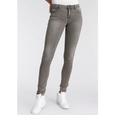 Arizona Skinny fit jeans Ultra Stretch extra-strakke been verloop, normale taille, met steekzakken