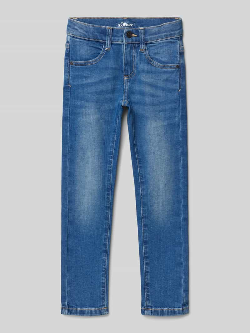 S.Oliver RED LABEL Slim fit jeans van katoenmix, model 'BRAD'