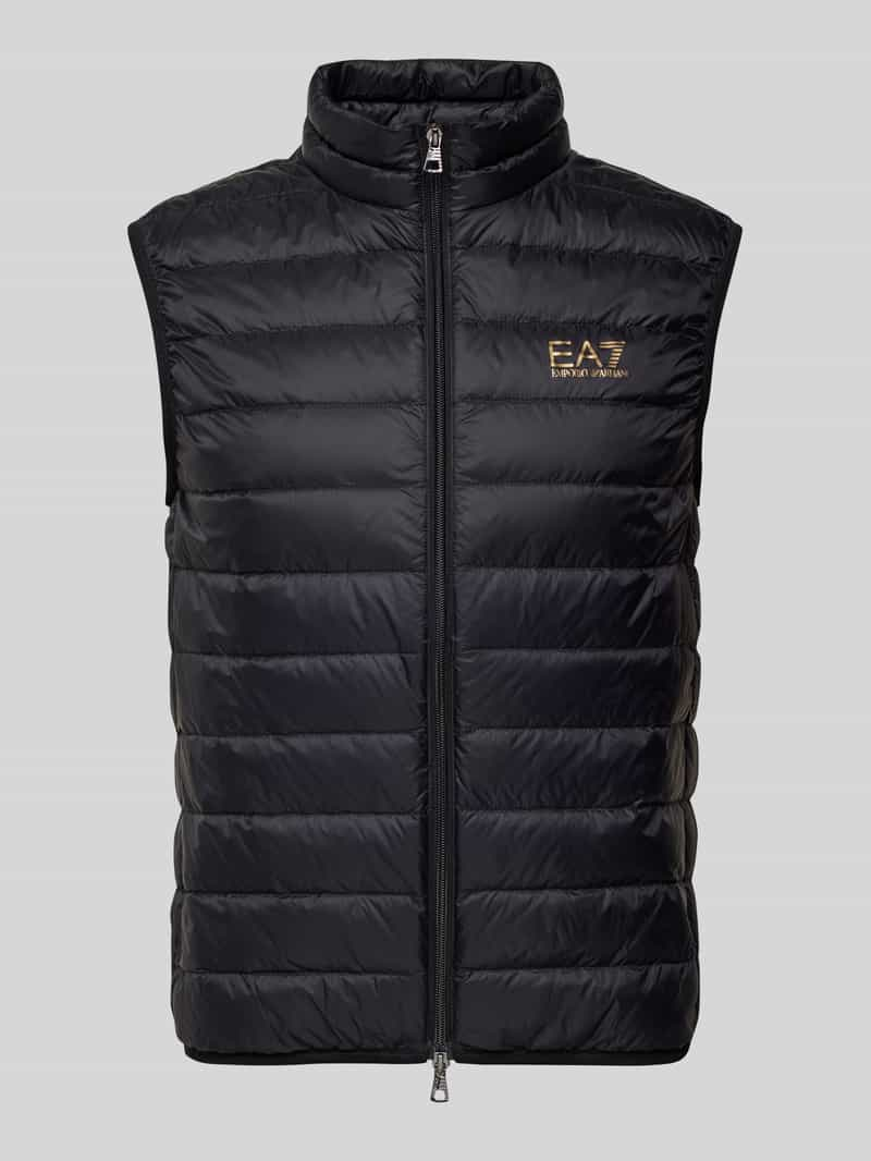 EA7 Emporio Armani Bodywarmer met opstaande kraag, model 'LIGHTDOWN'