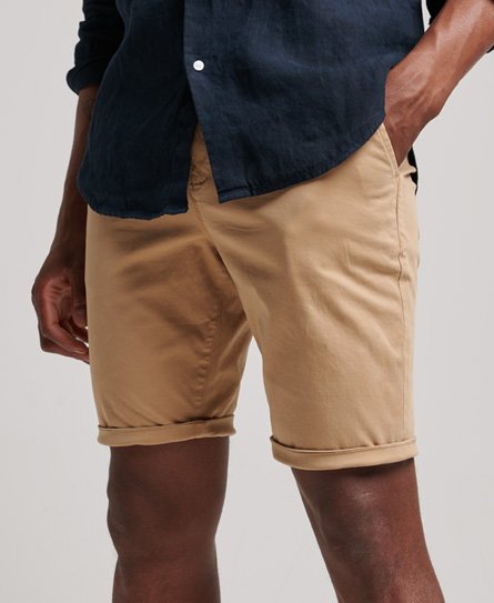 Superdry Mannen Core Chinoshort Bruin