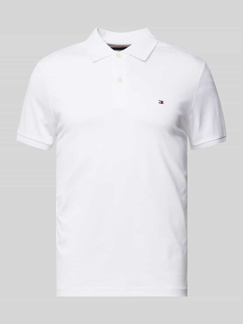 Tommy Hilfiger Regular fit poloshirt met logostitching