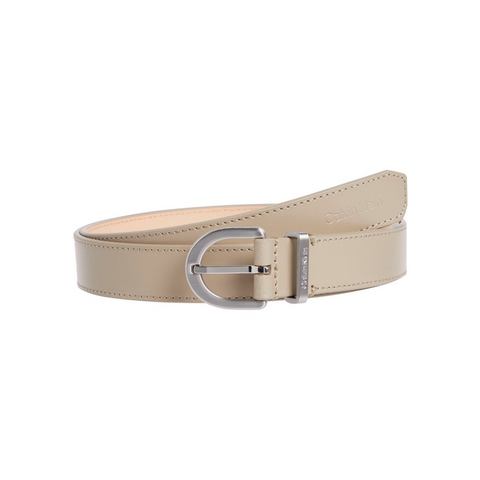 Calvin Klein Leren riem CK MUST METAL LOO met goudkleurige gesp