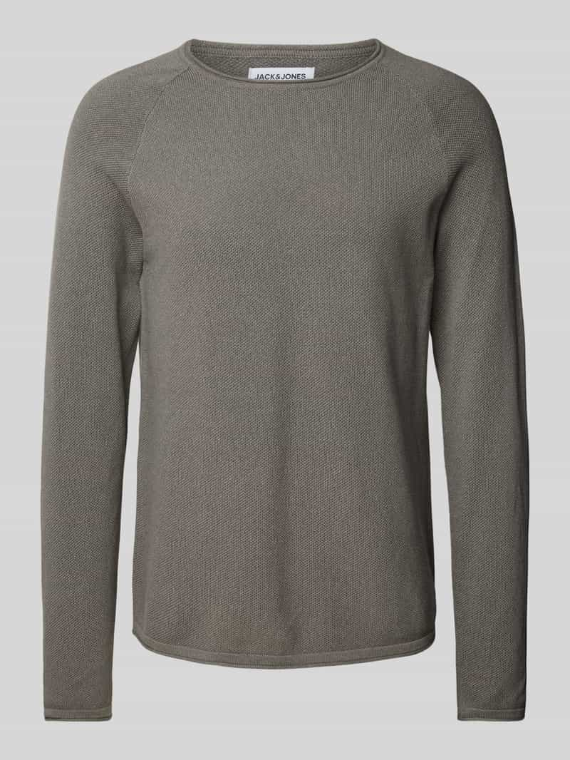 Jack & jones Gebreide pullover met ronde hals