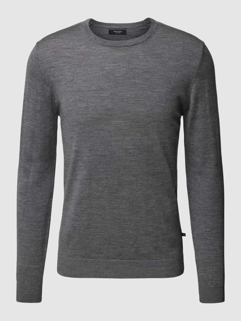 Matinique Gebreide pullover van lanawol, model 'Margrate Merino'