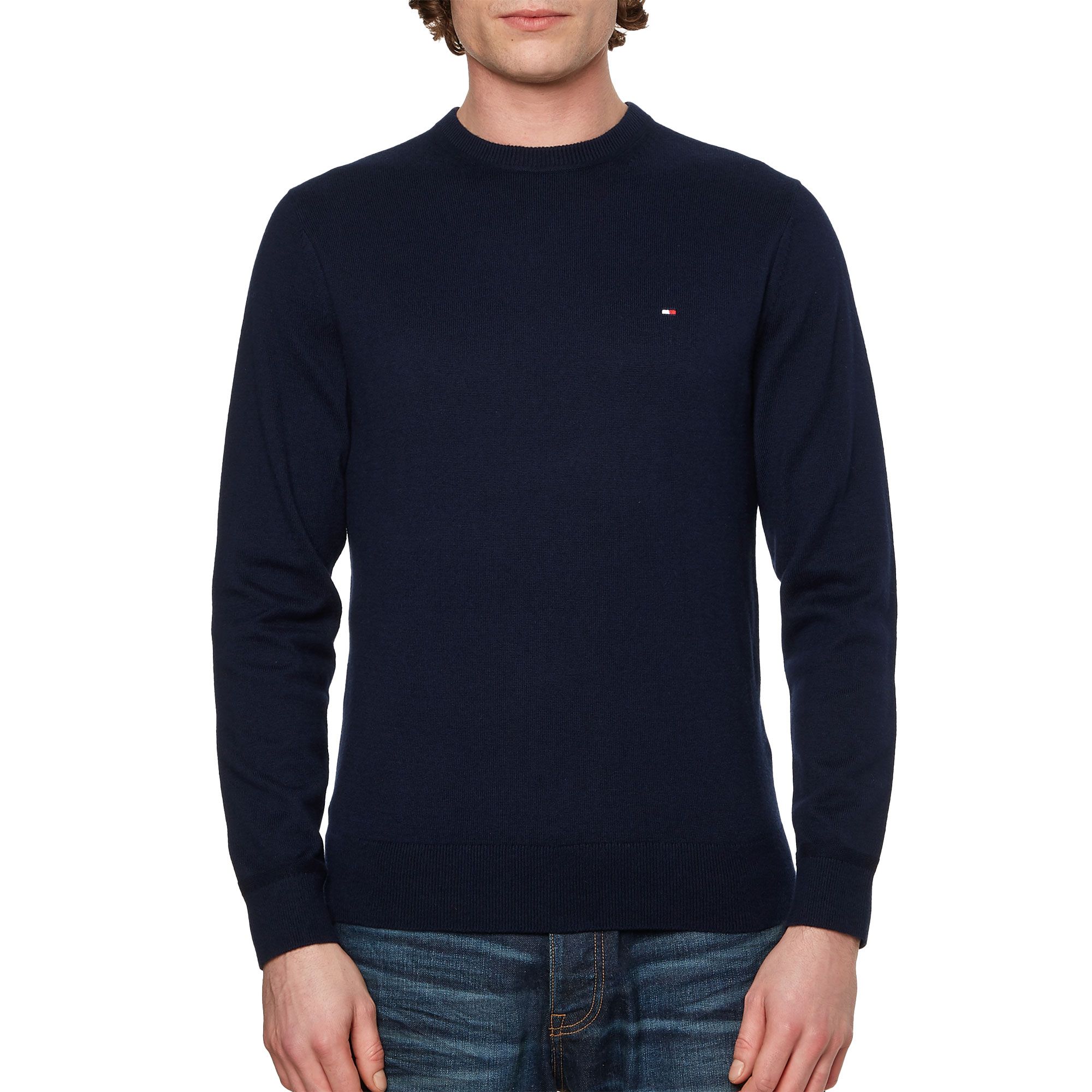 Tommy Hilfiger Pima Cotton Cashmere Sweater Heren