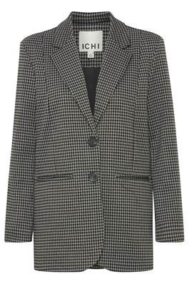 Ichi Ihkate Houndstooth Oversize Bl2:jack