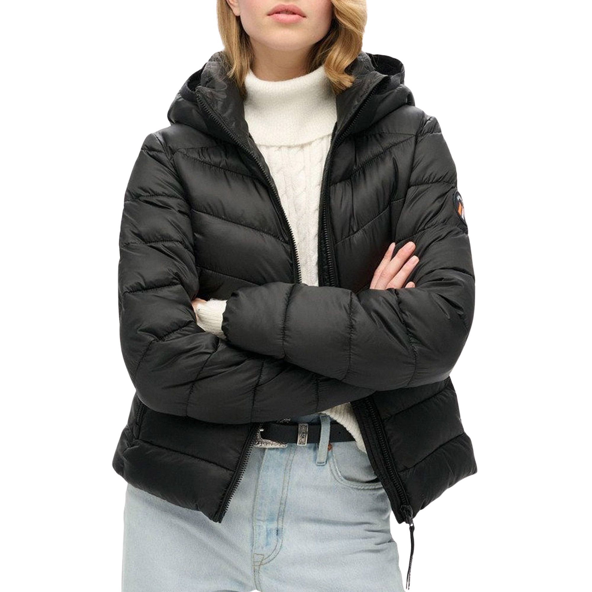 Superdry Fuji Quilt Padded Winterjas Dames