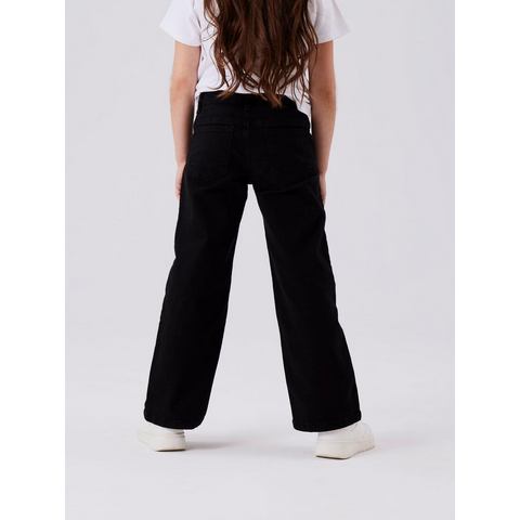 Name It Five-pocketsbroek NKFROSE WIDE TWI PANT 1115-TP NOOS